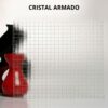 Puerta de herrería con cristal 21 - Imagen 7